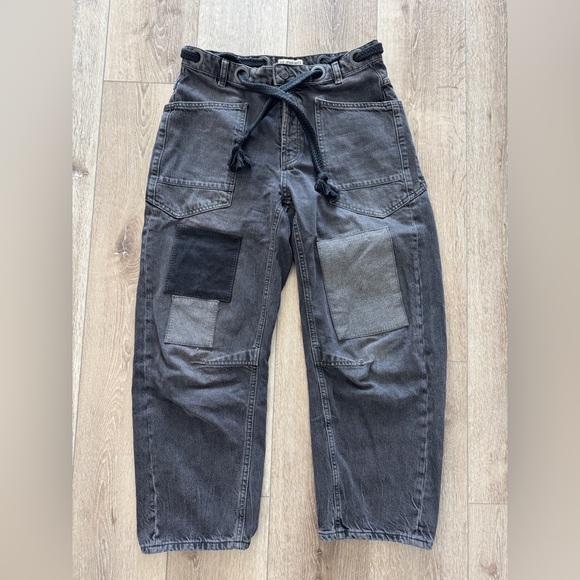 Free People Moxie Barrel Jeans - Picture 2 of 4